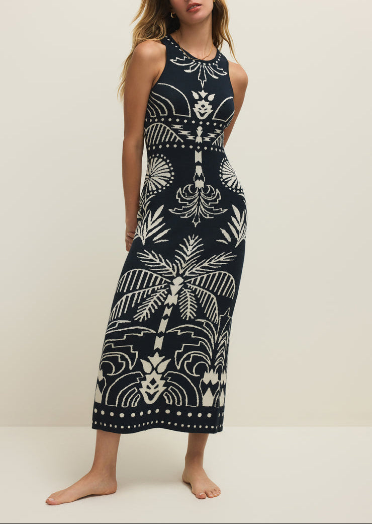 Esperanza Midi Dress - Eclipse