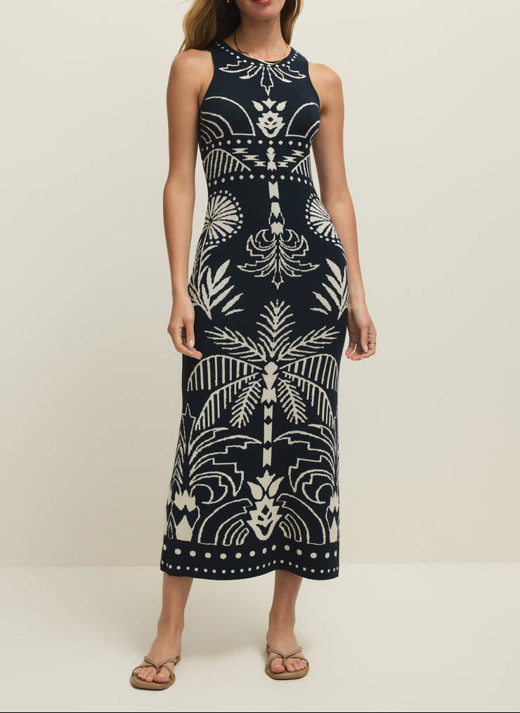 Esperanza Midi Dress - Eclipse
