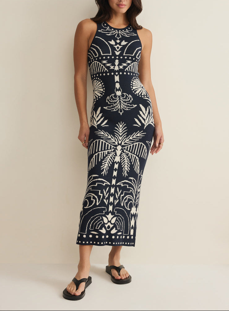Esperanza Midi Dress - Eclipse