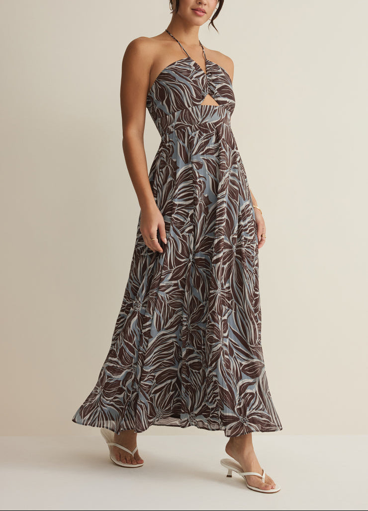 Lanie Zinn Floral Maxi Dress