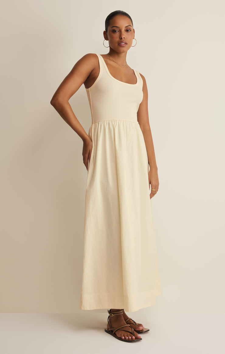 Kensie Midi Dress - Cloud