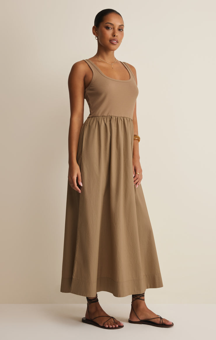 Kensie Midi Dress - Taro