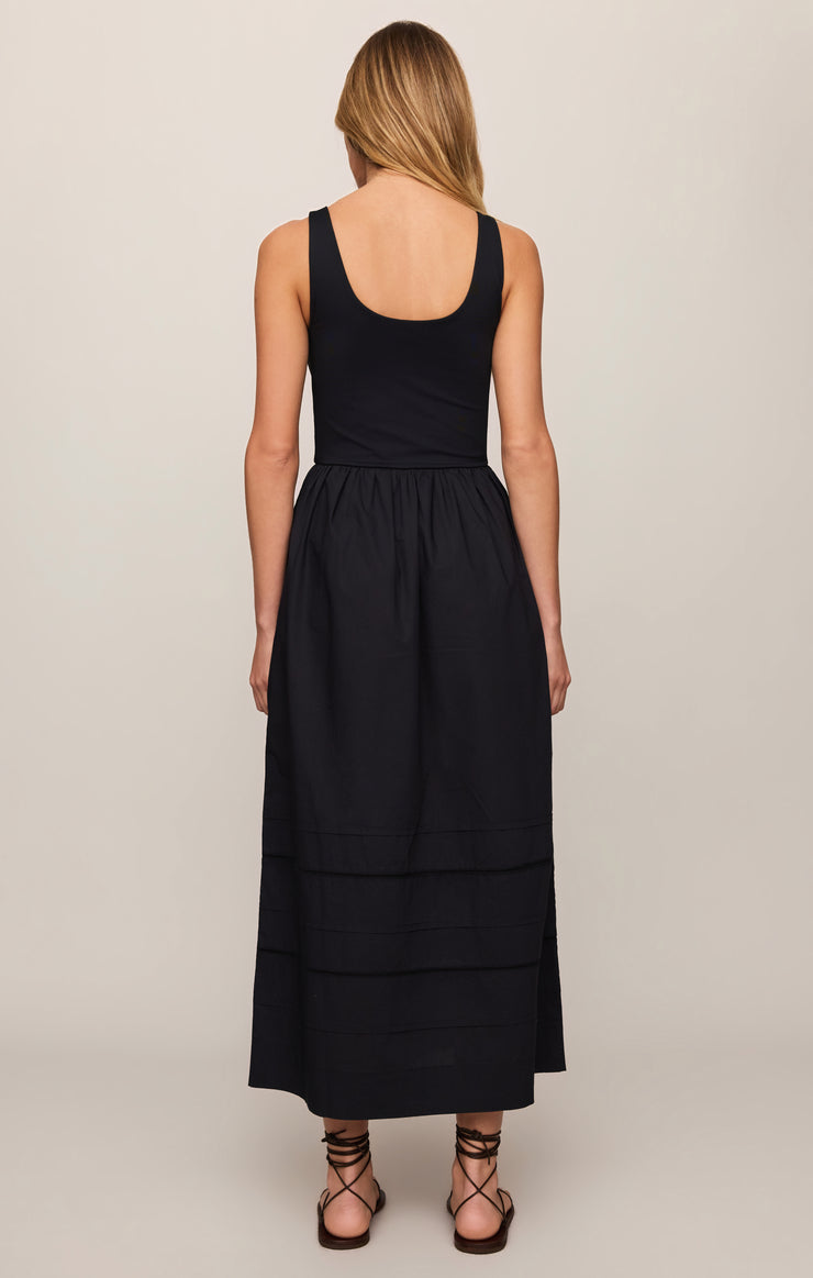 Johanna Midi Dress - Black