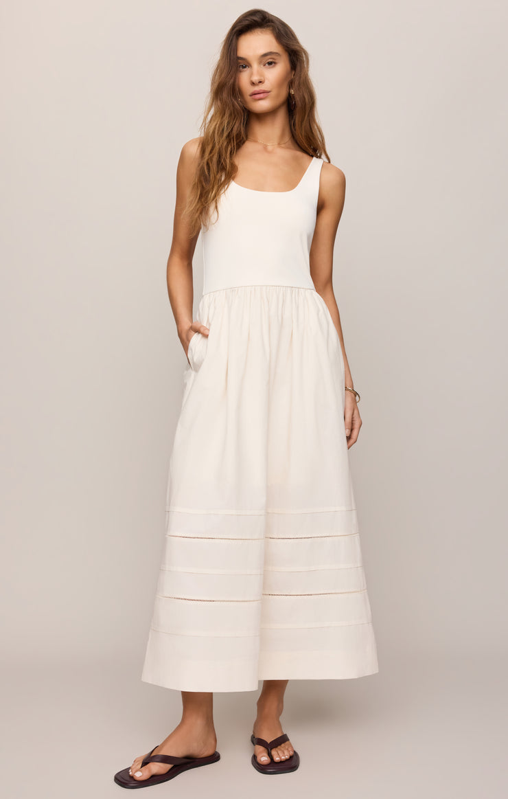 Johanna Midi Dress - Cloud