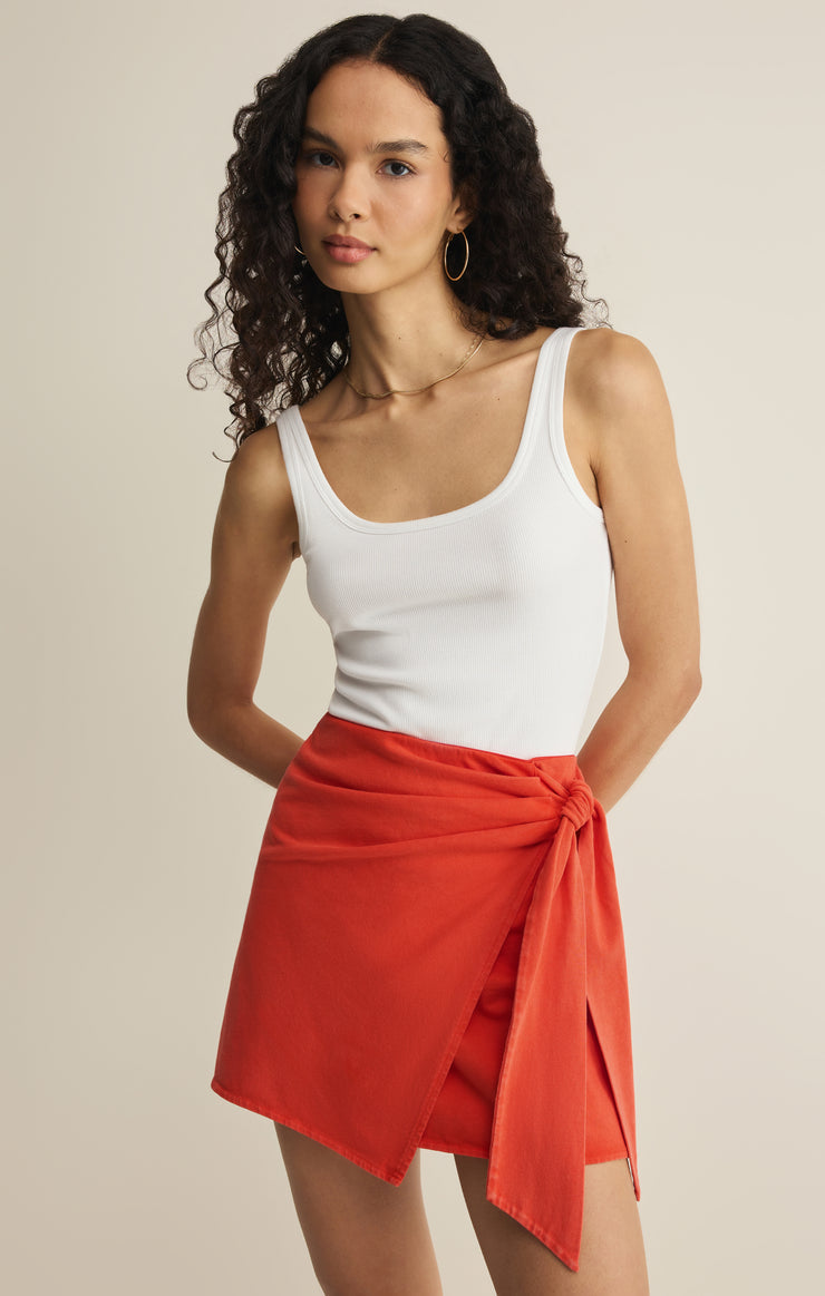 Sora Mini Skirt - Lychee