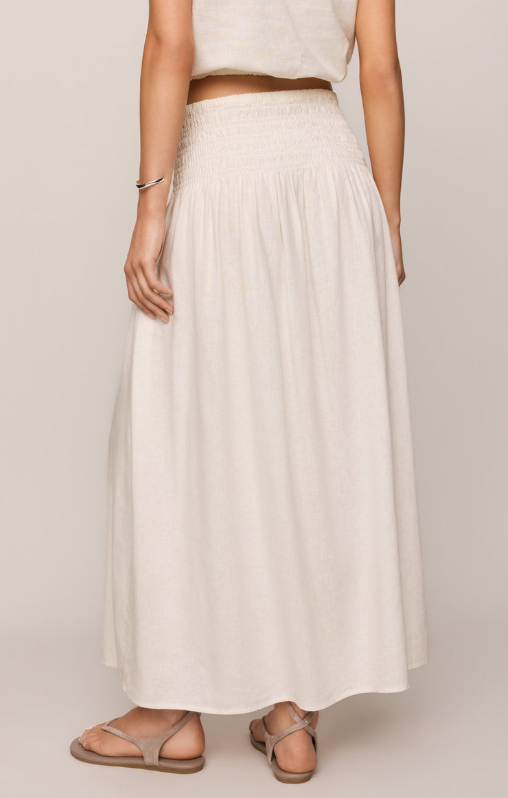 Brooke Maxi Skirt - White