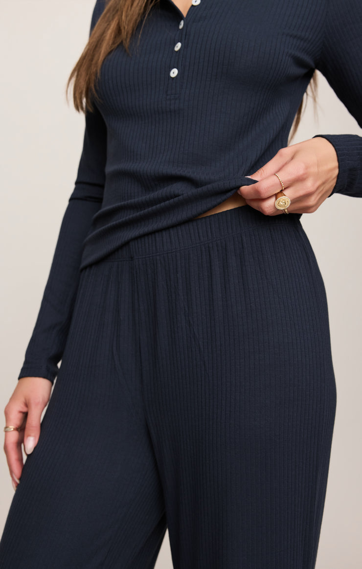 Just Right Rib Pant - Eclipse