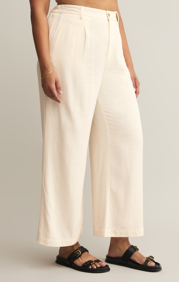 Vista Linen Pant - Sea Salt