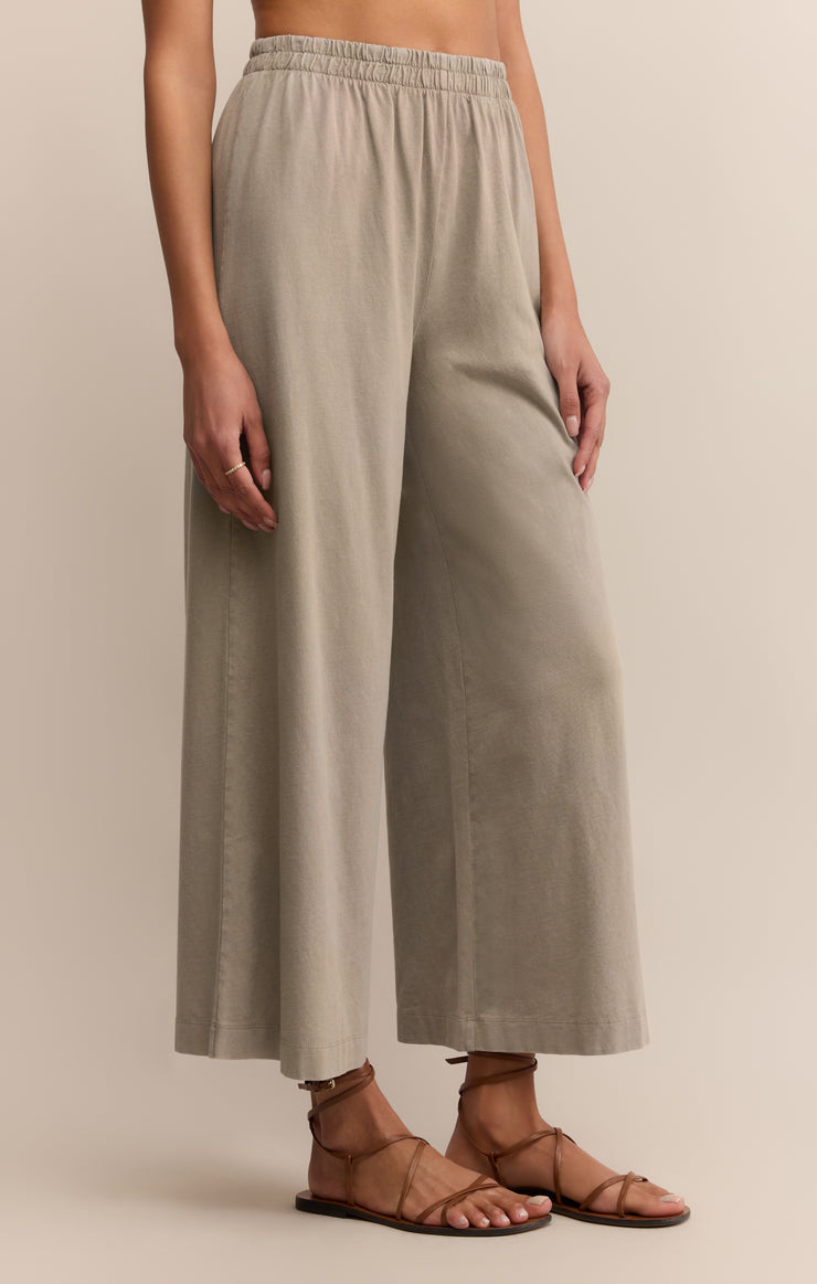Scout Jersey Crop Flare Pant - Retreat