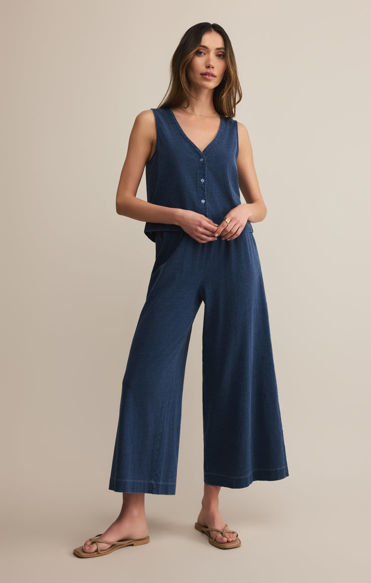 Scout Jersey Denim Pant - Indigo