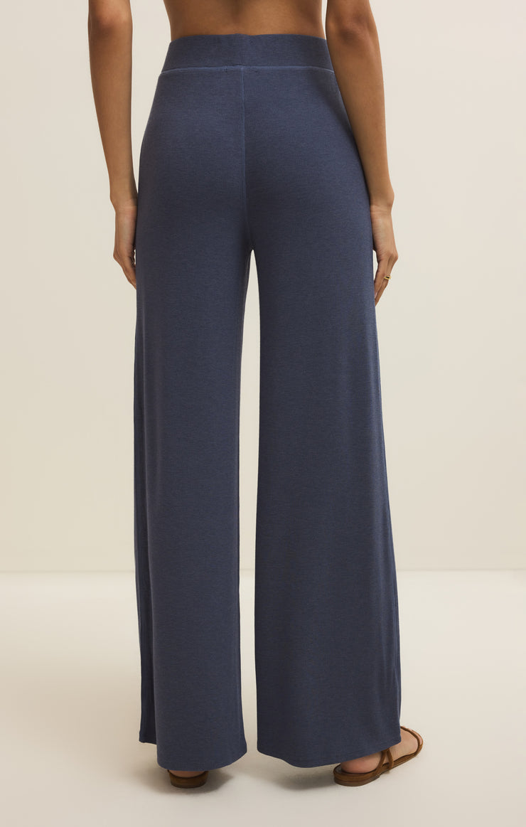 Renae Rib Pant - Indigo