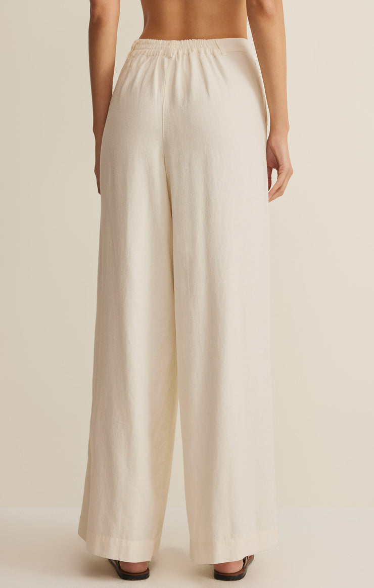 Overlook Linen Pant - Cloud