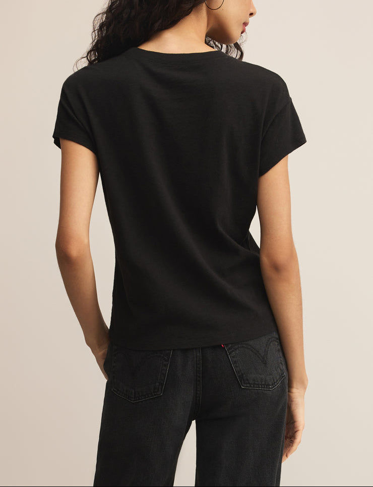 Modern Slub Tee - Black