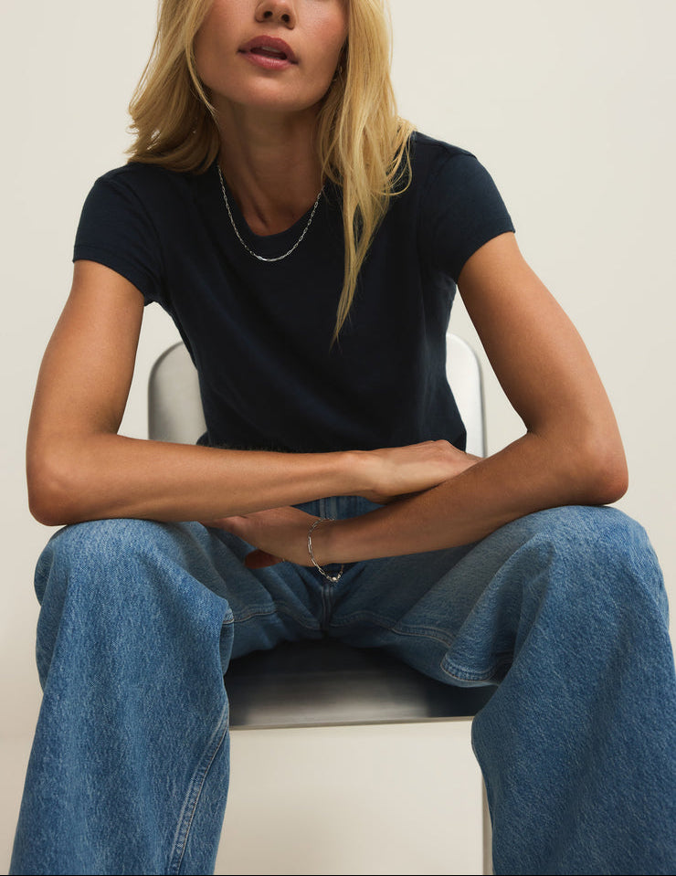 Modern Slub Tee - Eclipse