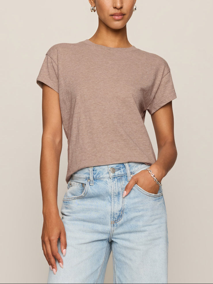 Modern Slub Tee - Heather Ash