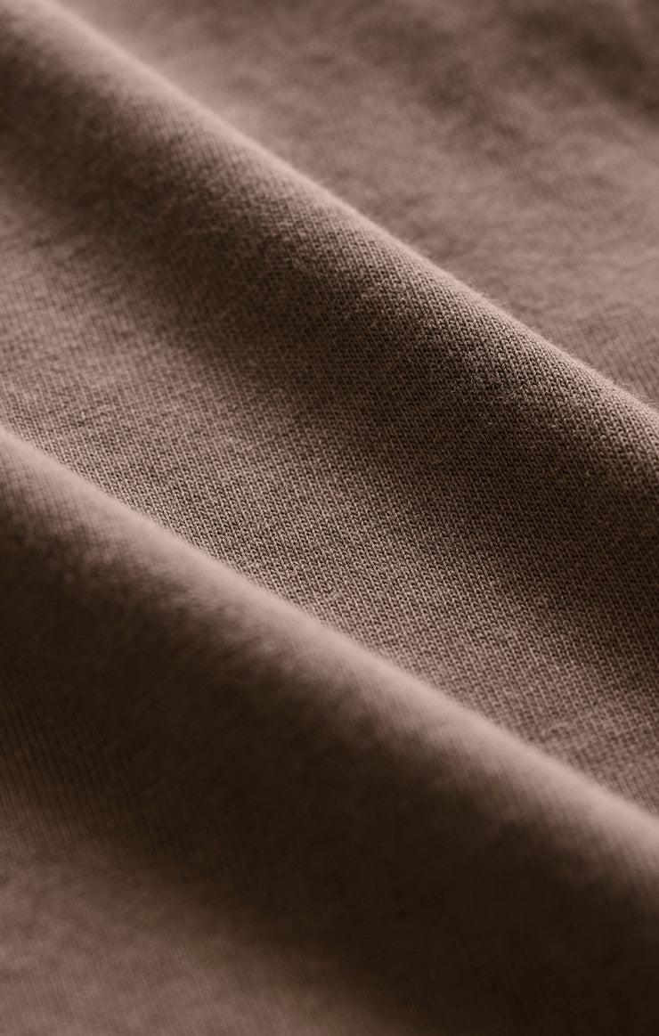 Noelle Jersey Top - Perfectly Taupe
