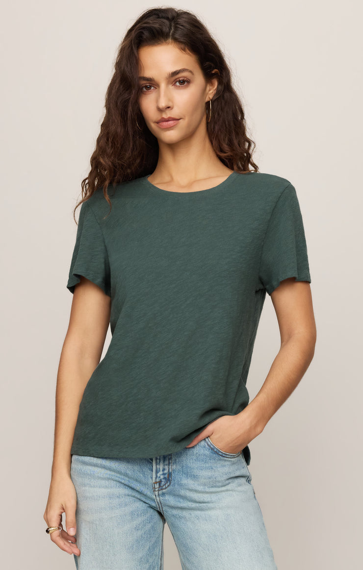 Foundation Slub Tee - Emerald Cove