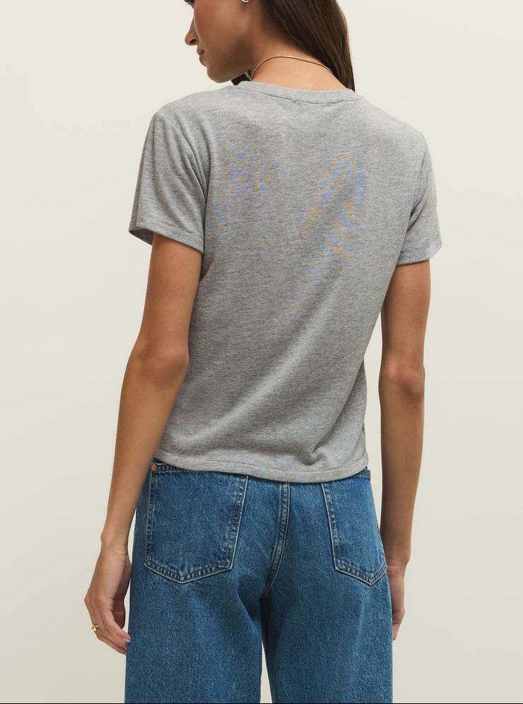 Tourist Tee - Classic Heather Grey