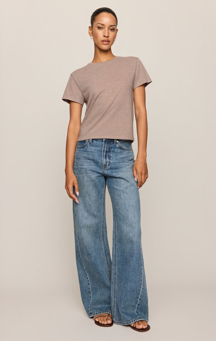 Tourist Tee - Heather Ash