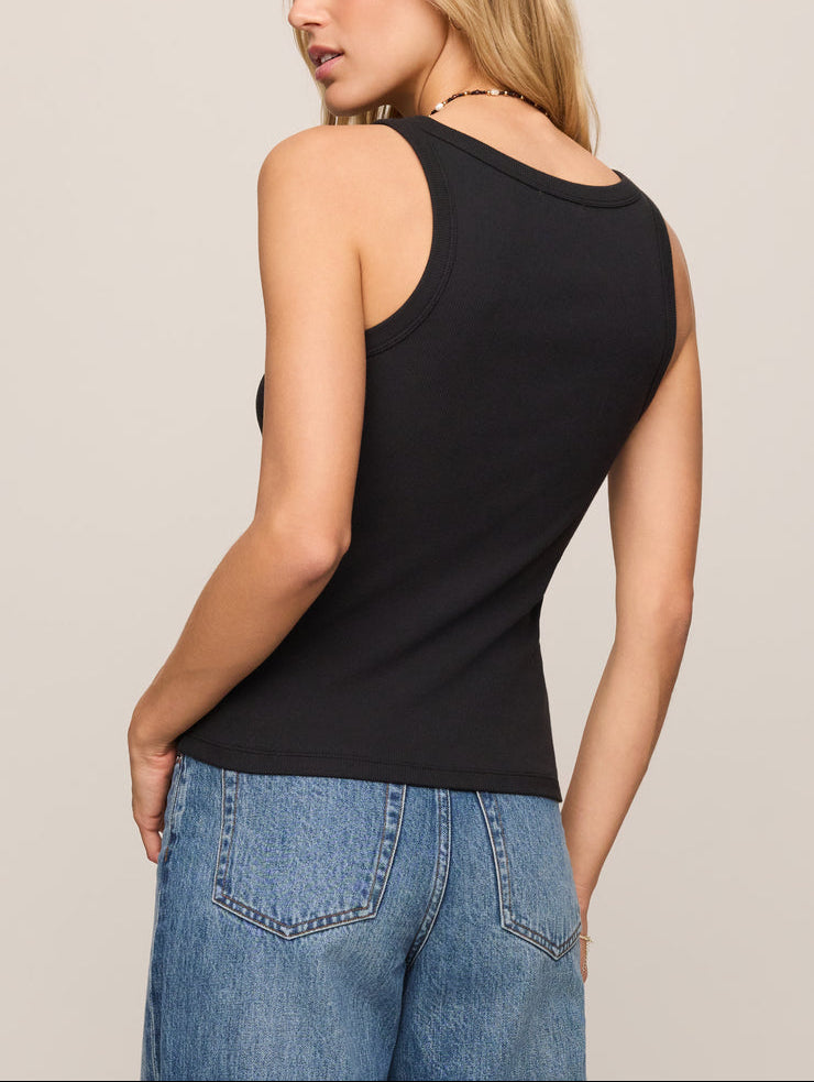 Rowe Scoop Tank - Black