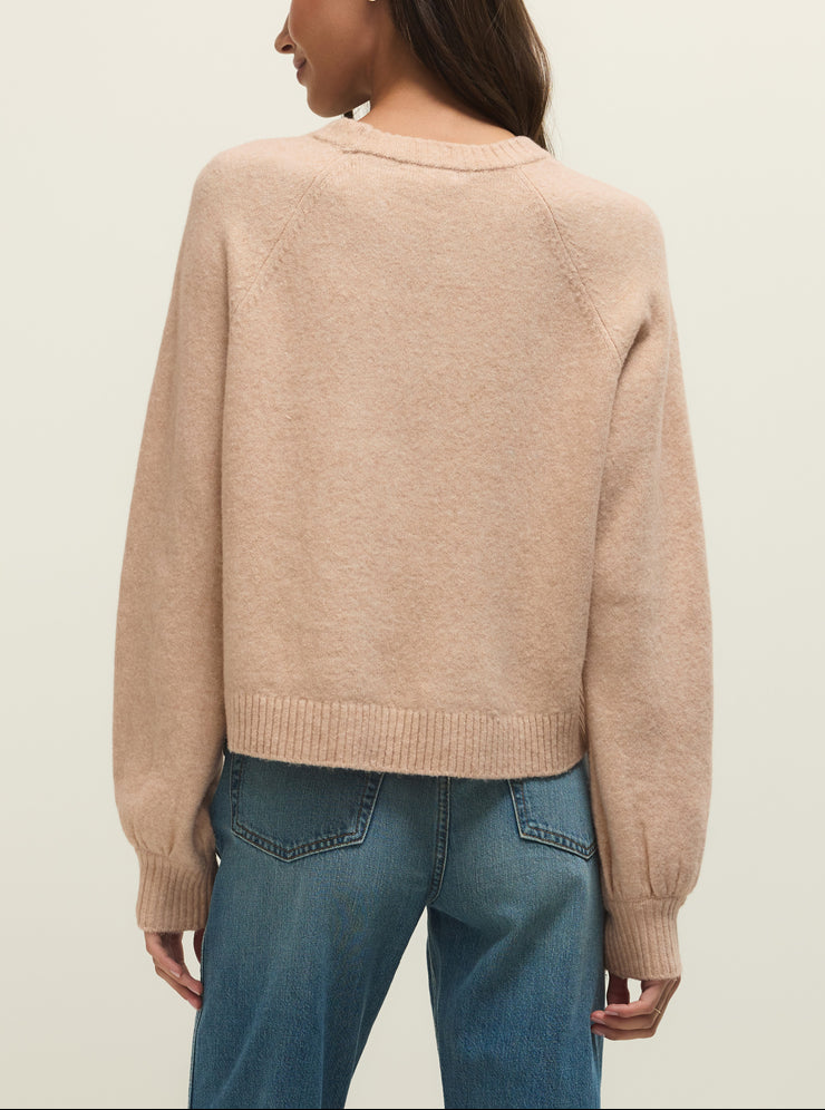 Coming Up Sweater - Light Camel