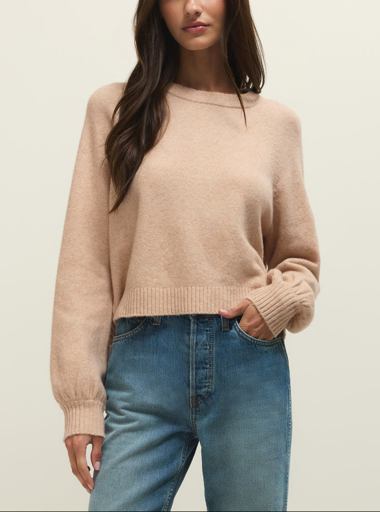Coming Up Sweater - Light Camel
