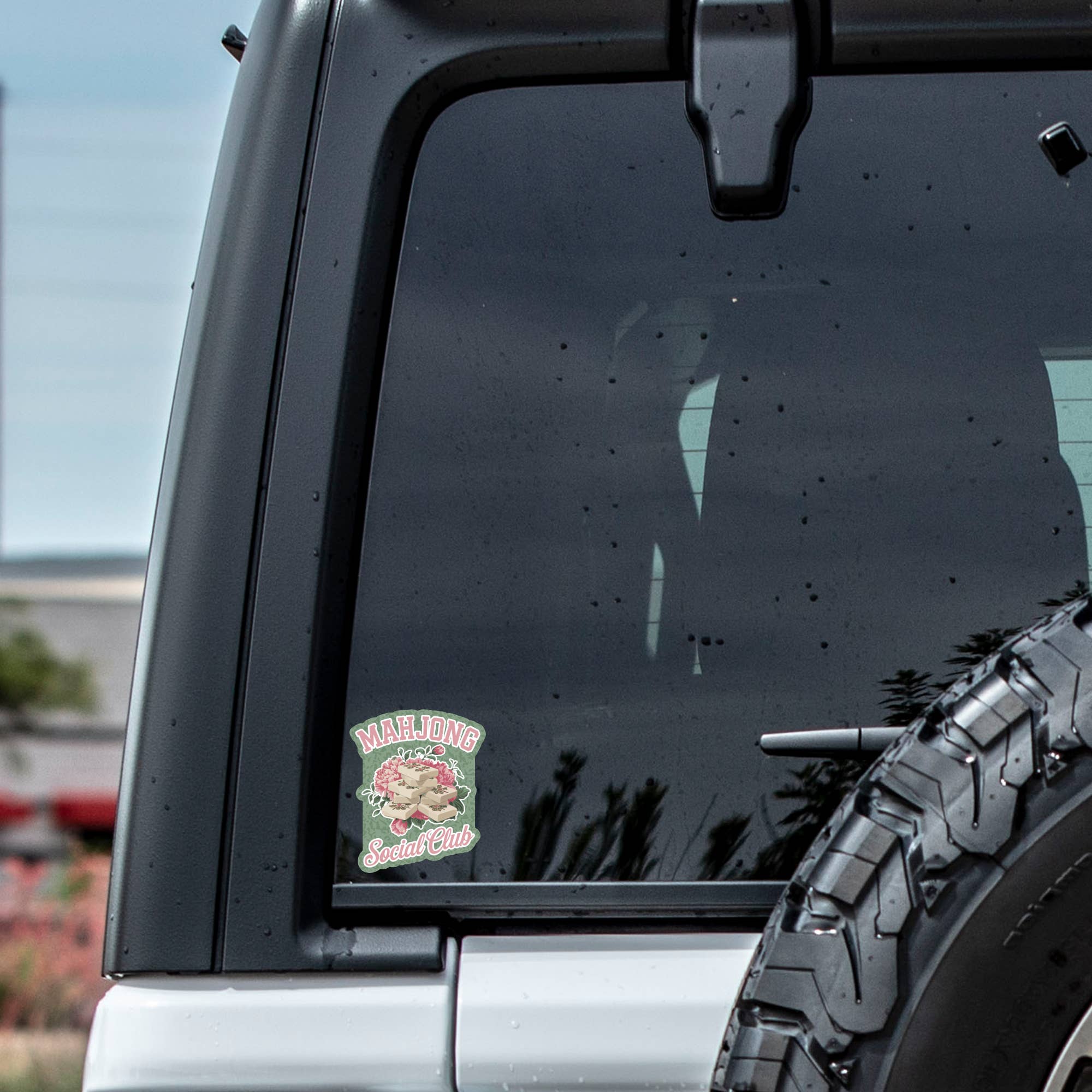 Mahjong Social Club Sticker