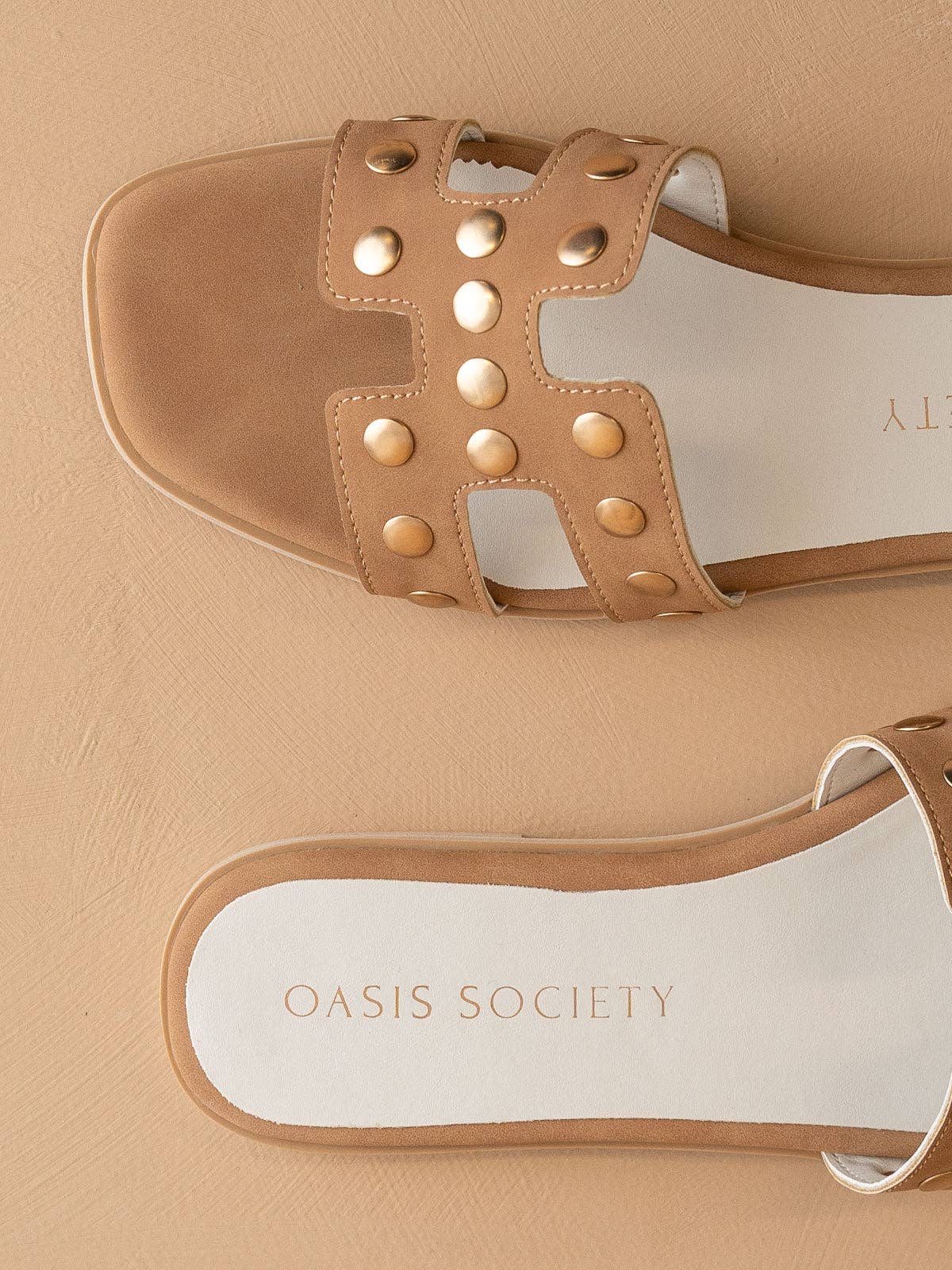 The Evelynne Studded Slide