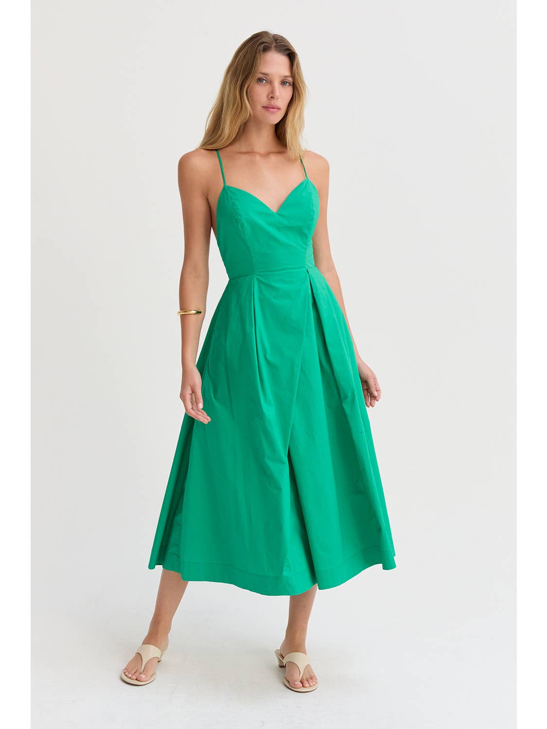 Eunice Poplin Midi Dress