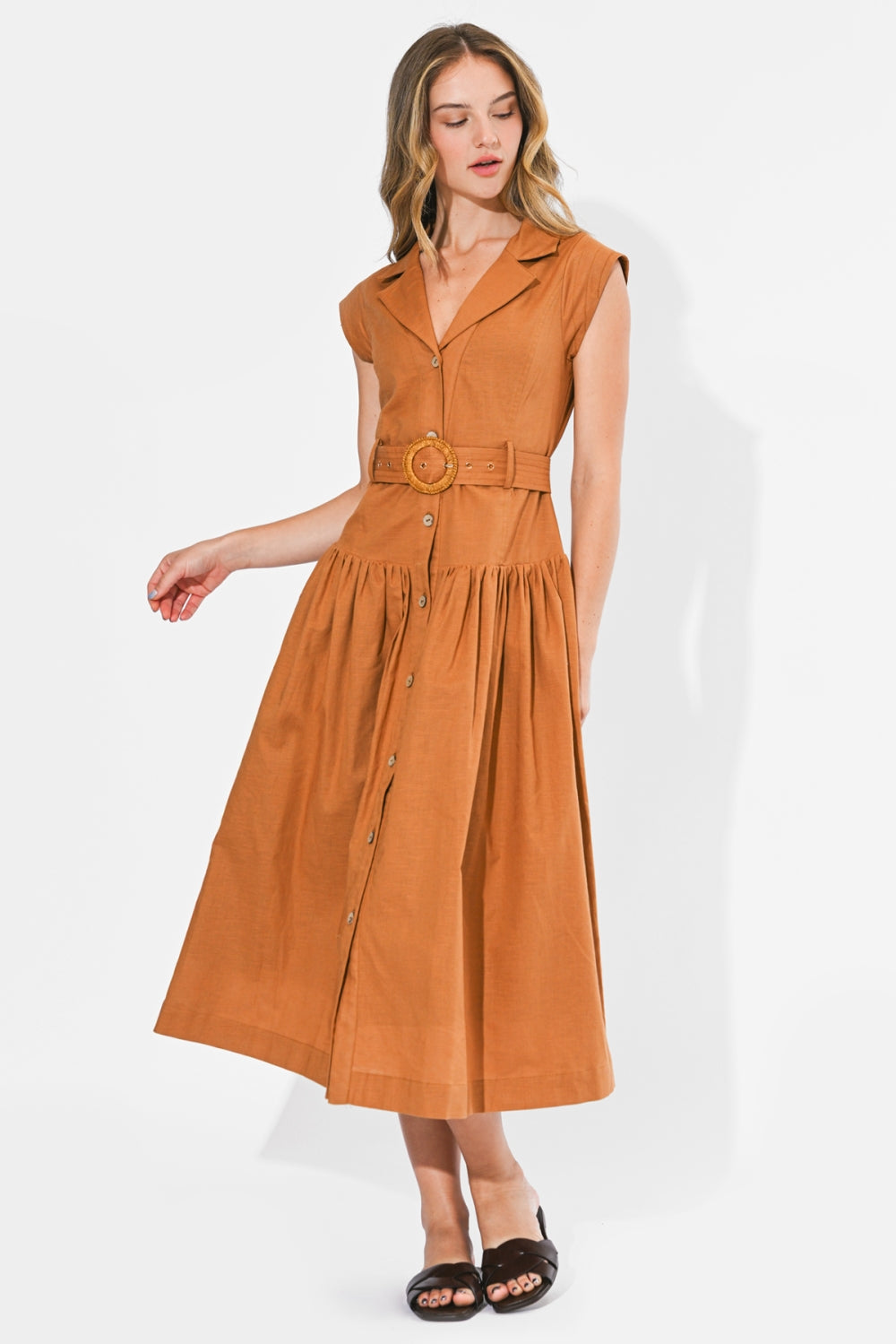 Kennedy Midi Shirt Dress