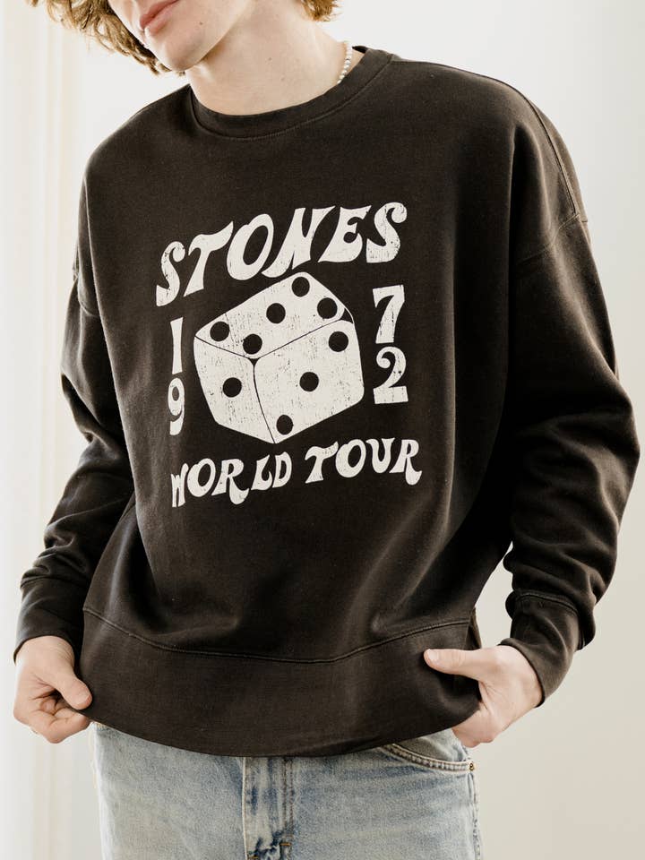 Rolling Stones Dice Oversized Sweatshirt