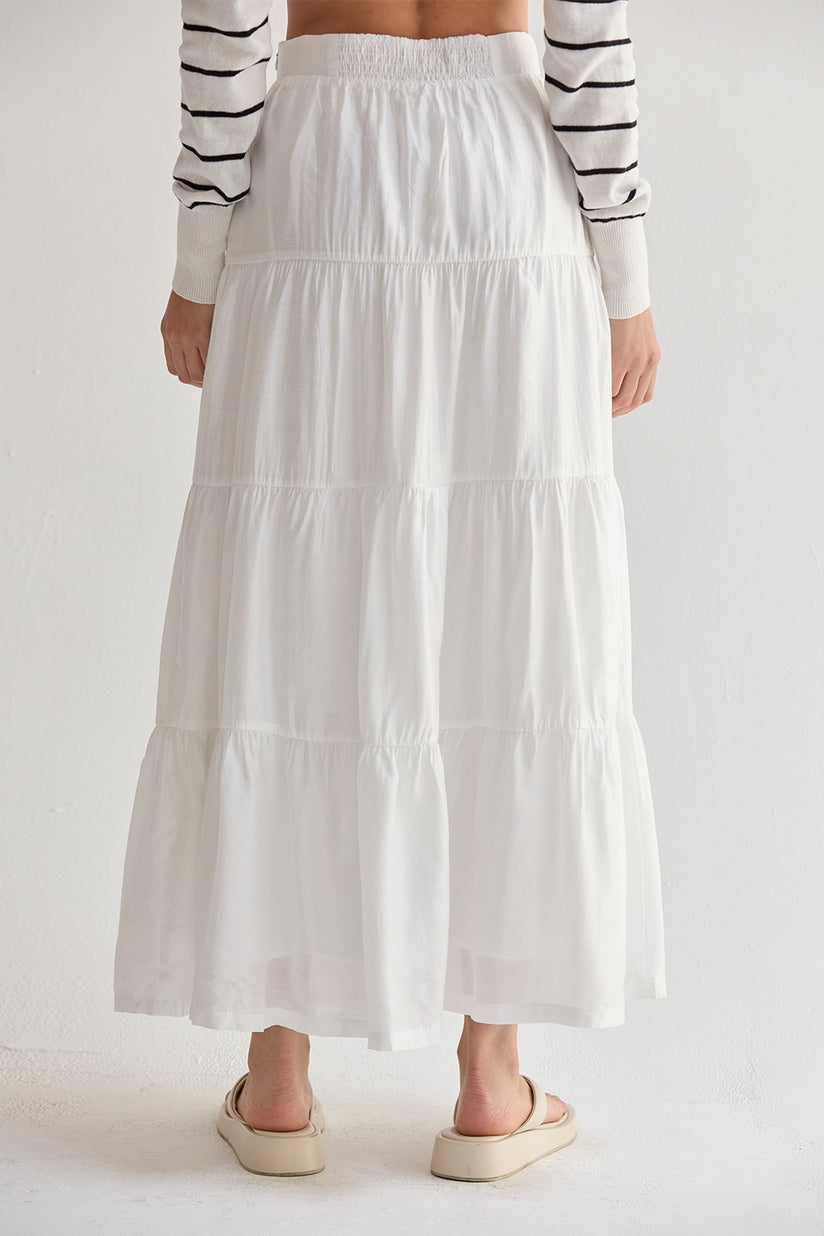 Daisy Tiered Maxi Skirt