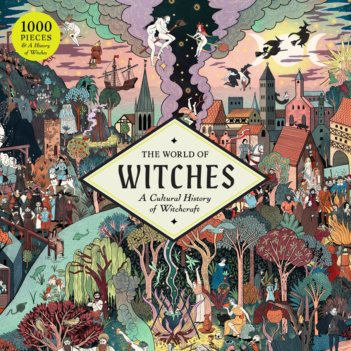 The World of Witches 1000-Piece Jigsaw Puzzle