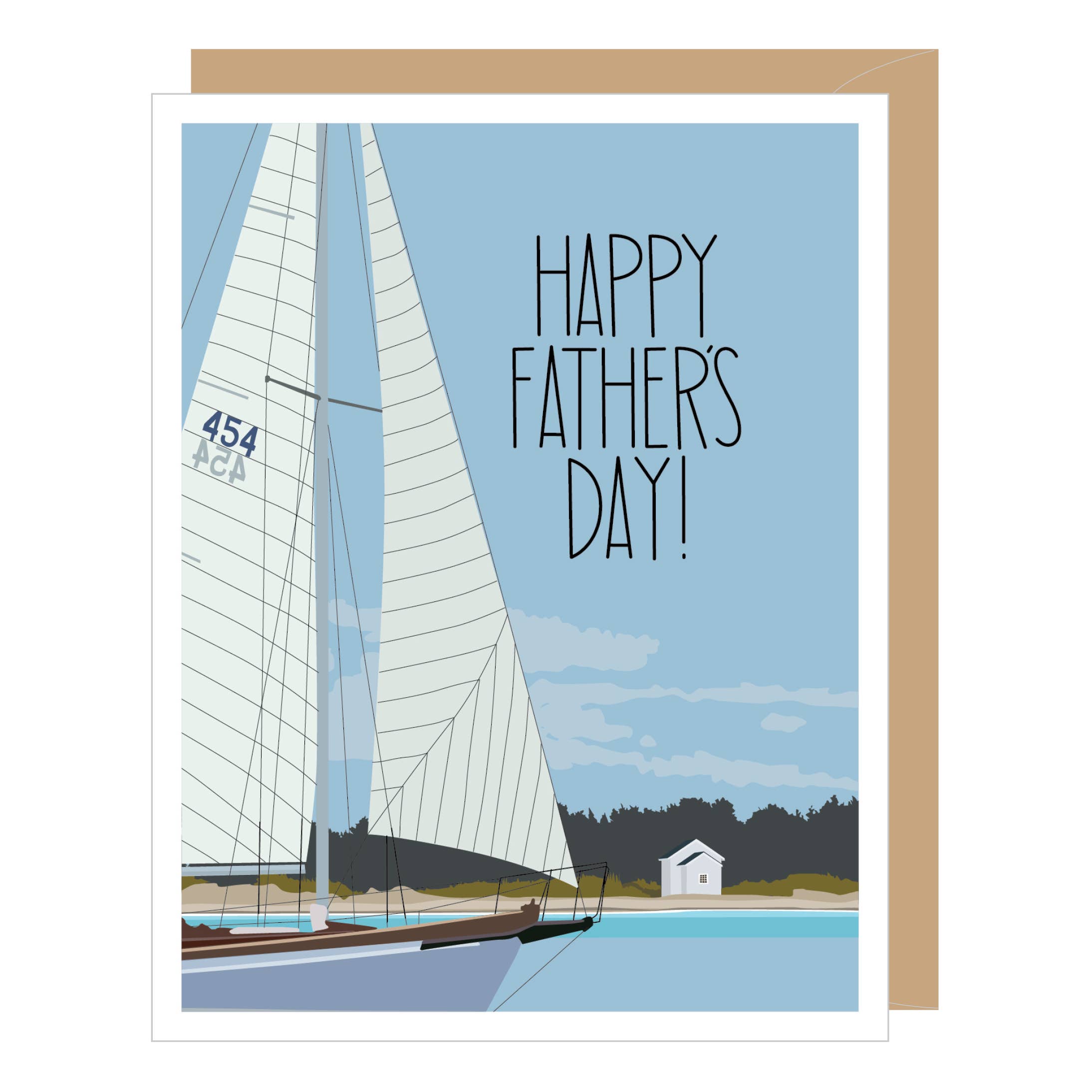 Sailboat Father's Day Card