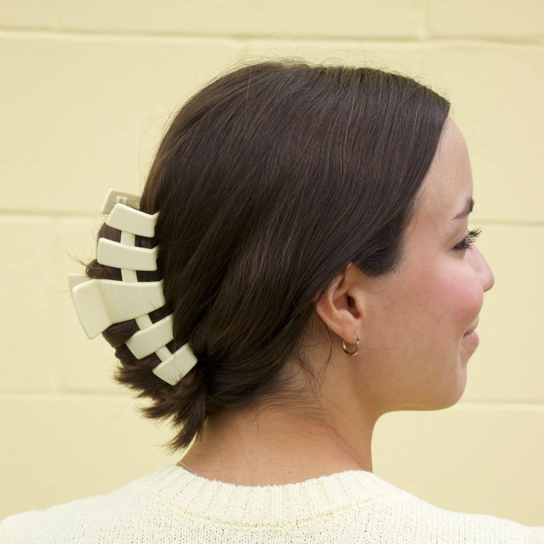 Butter Yellow Classic Hair Clip
