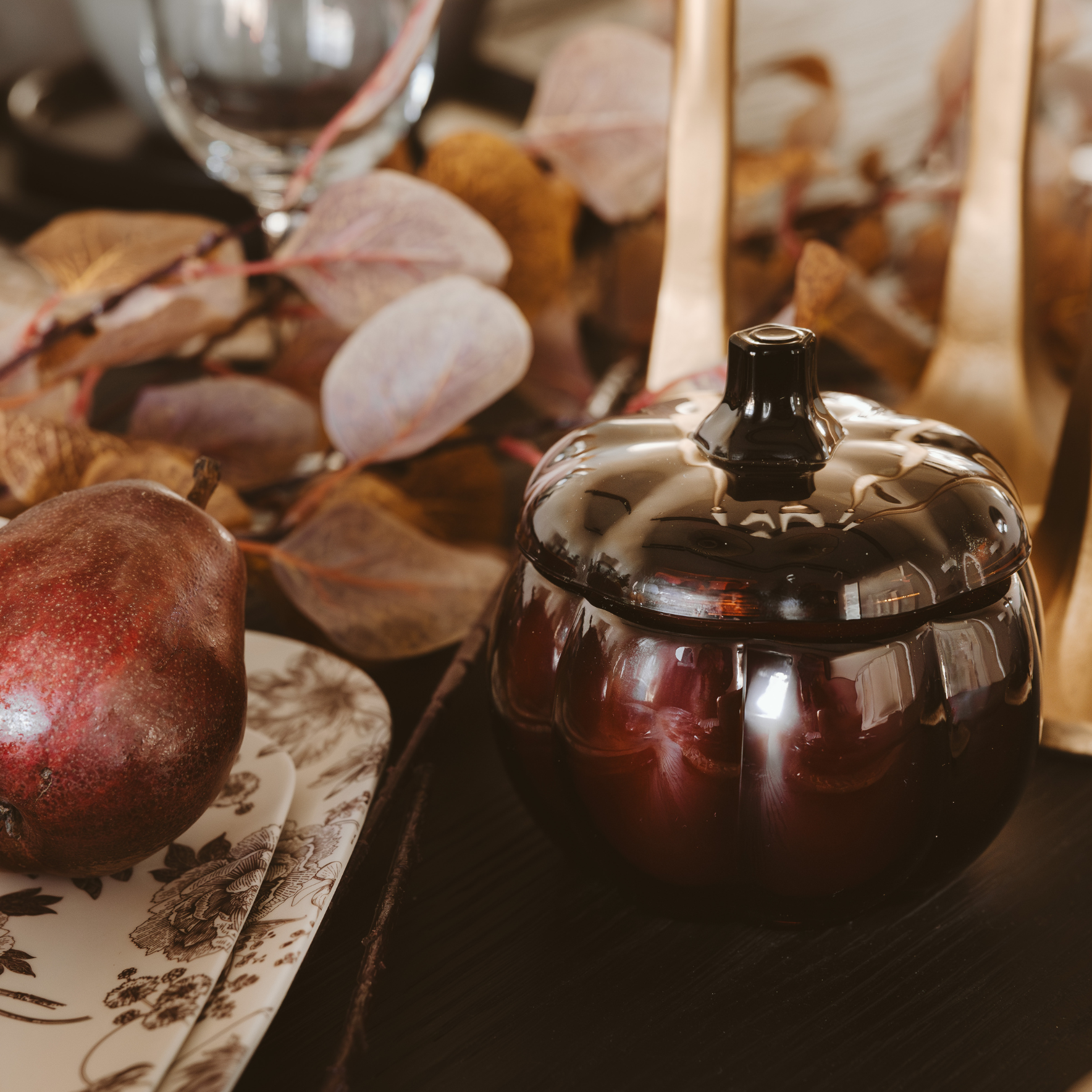 Hello Fall Pumpkin Jar Soy Candle