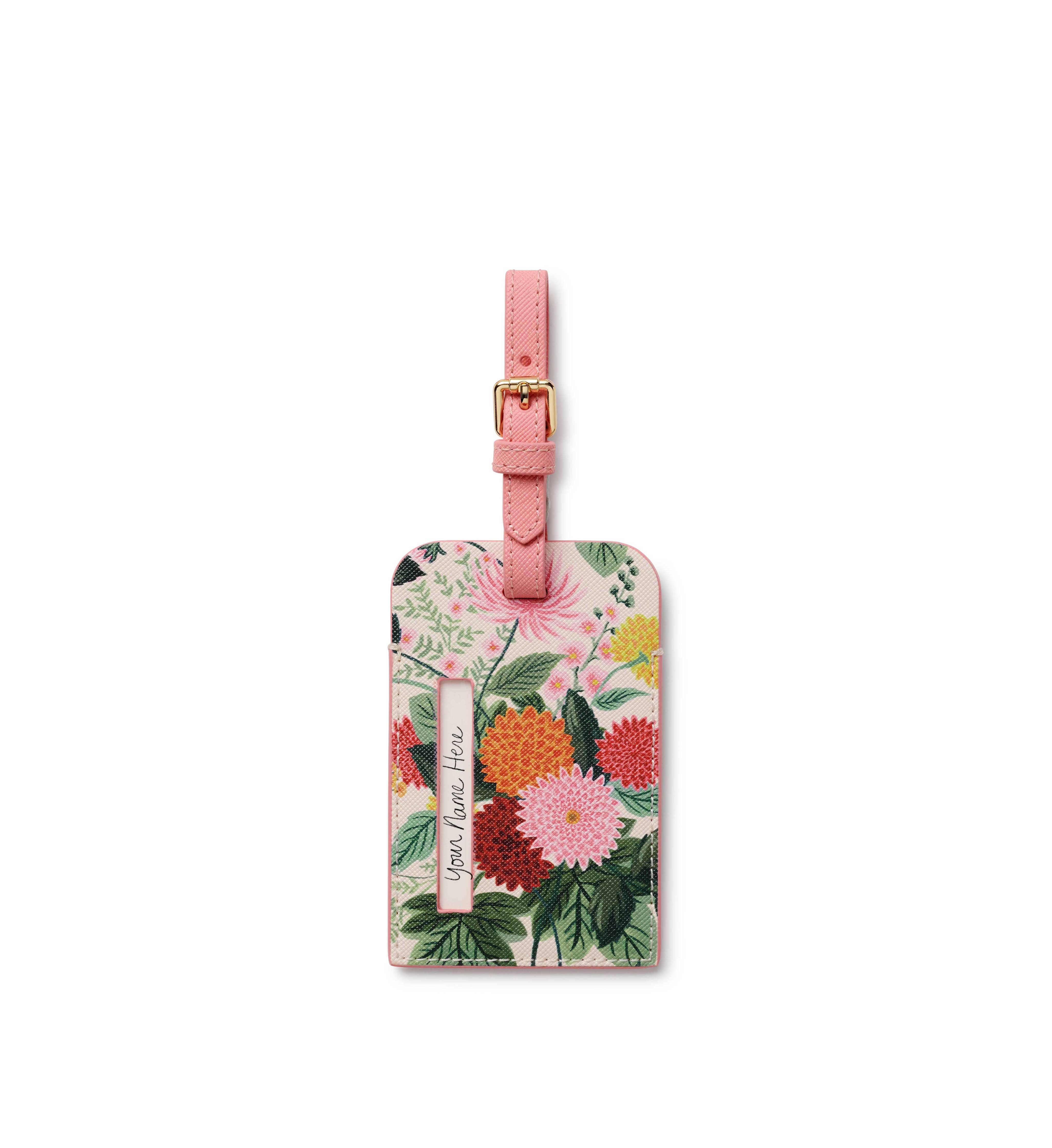 Dahlia Luggage Tag