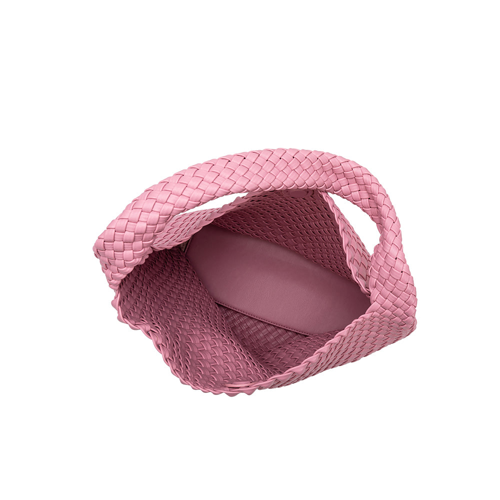 Johanna Large Vegan Shoulder Bag - Orchid