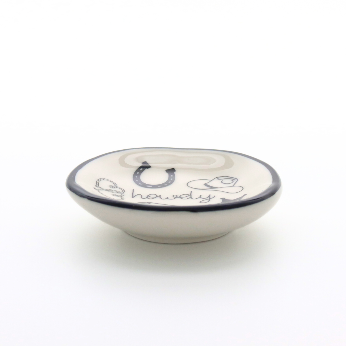 Howdy Western Ring Dish