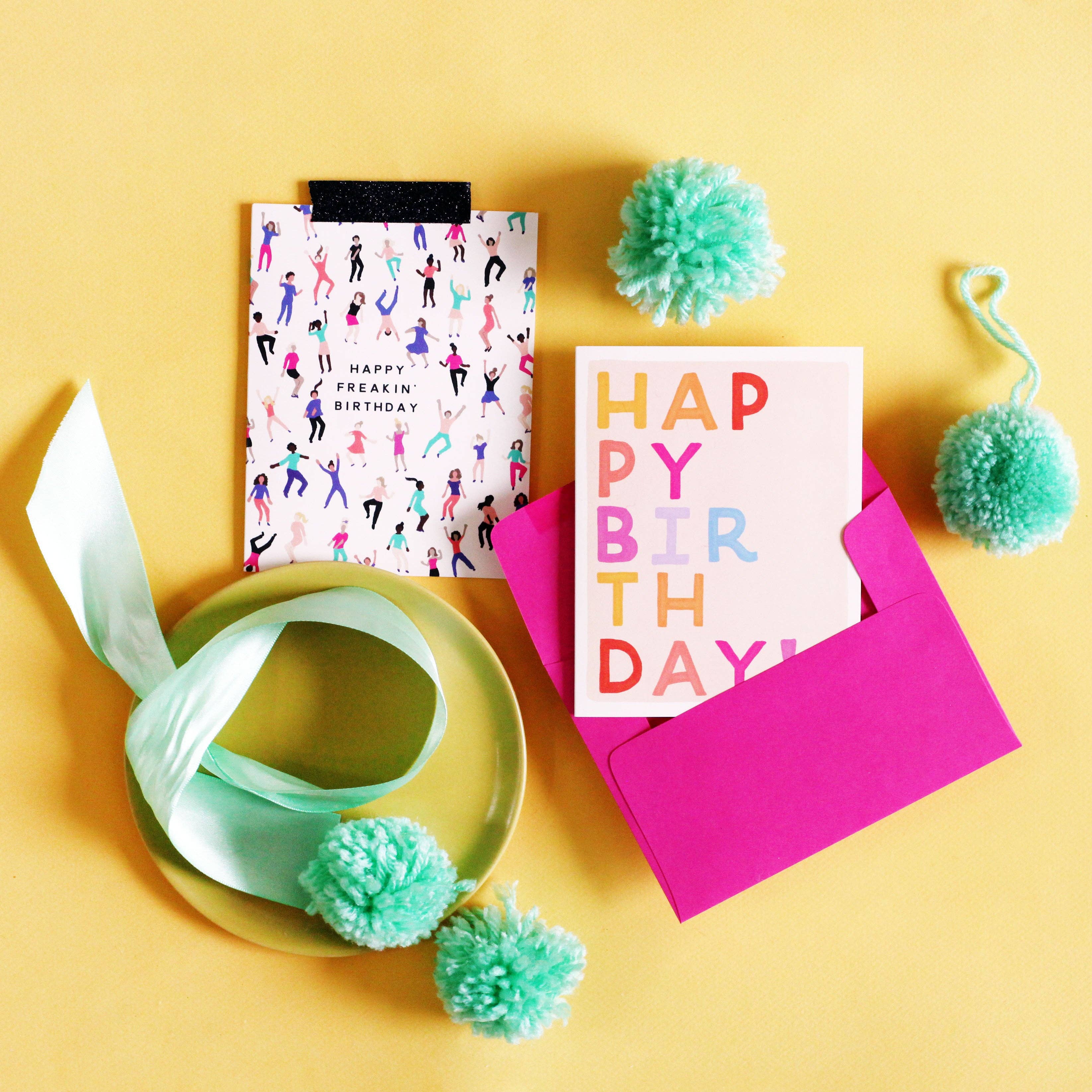 Cute and Colorful Birthday Card