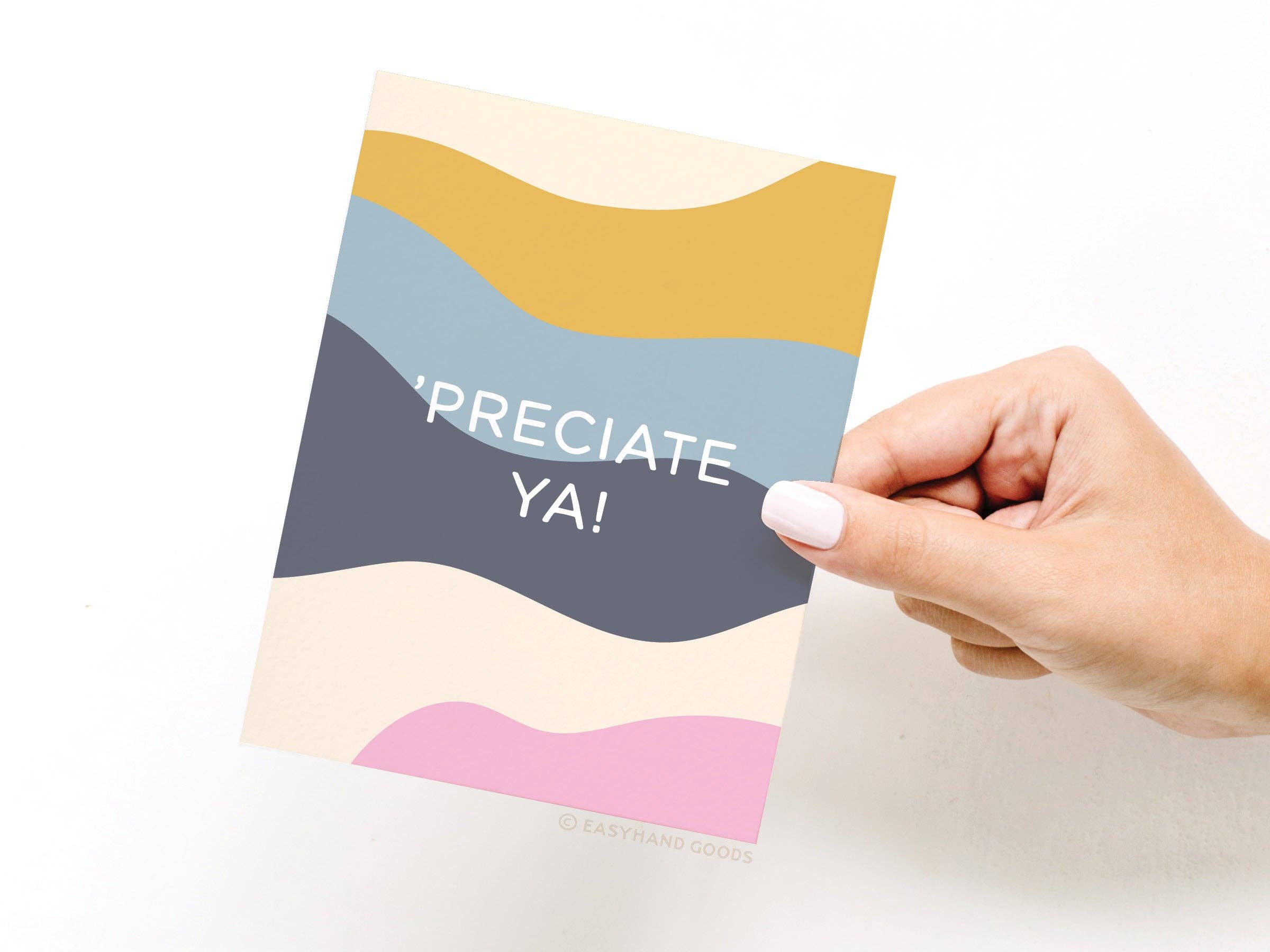 Preciate Ya Greeting Card