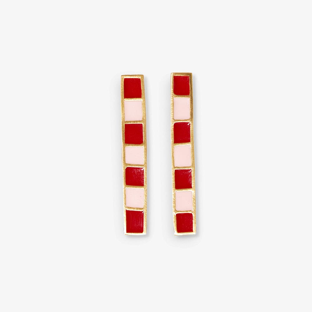 Adele Bar Colorblock Earrings