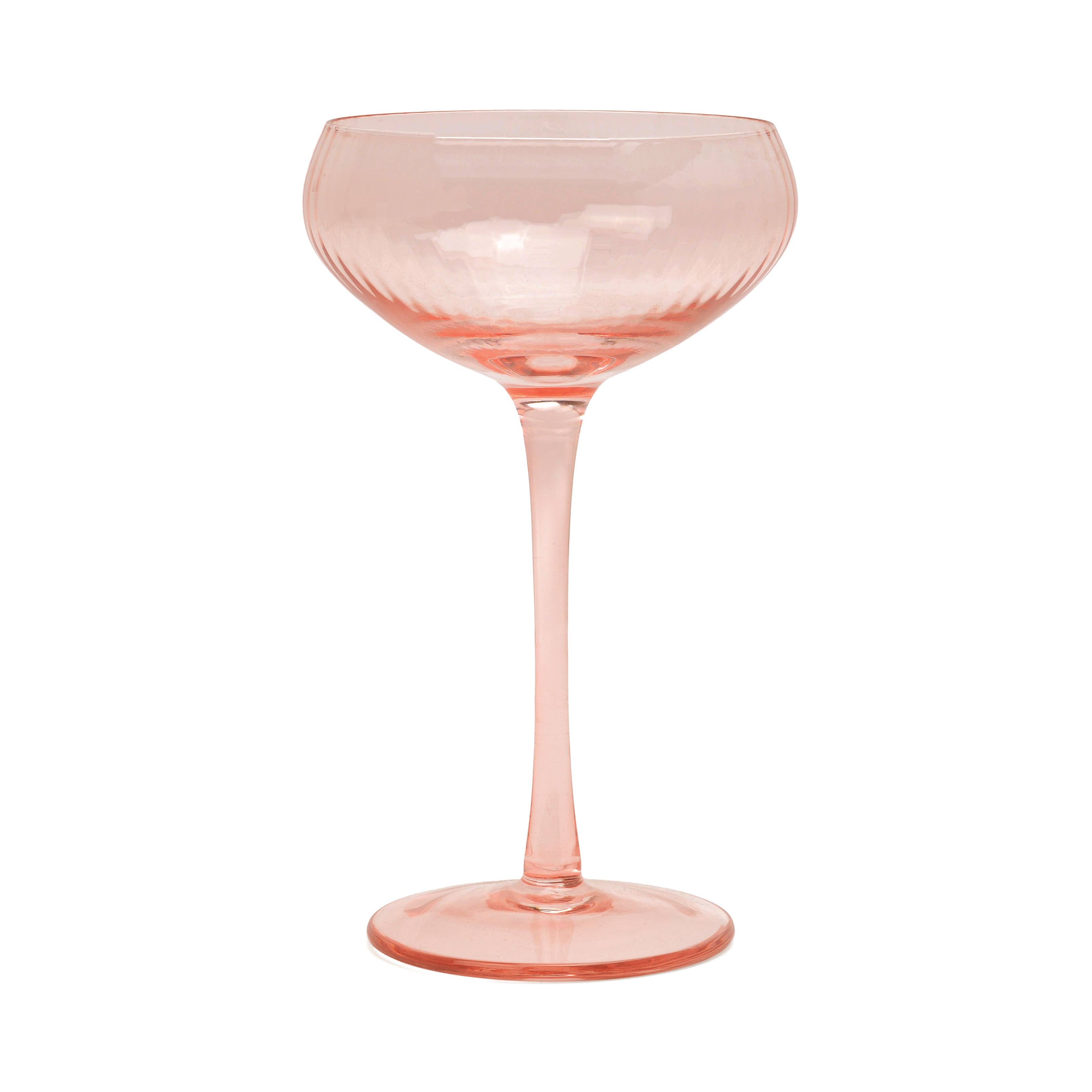 The Lou Coupe Glass - Blush