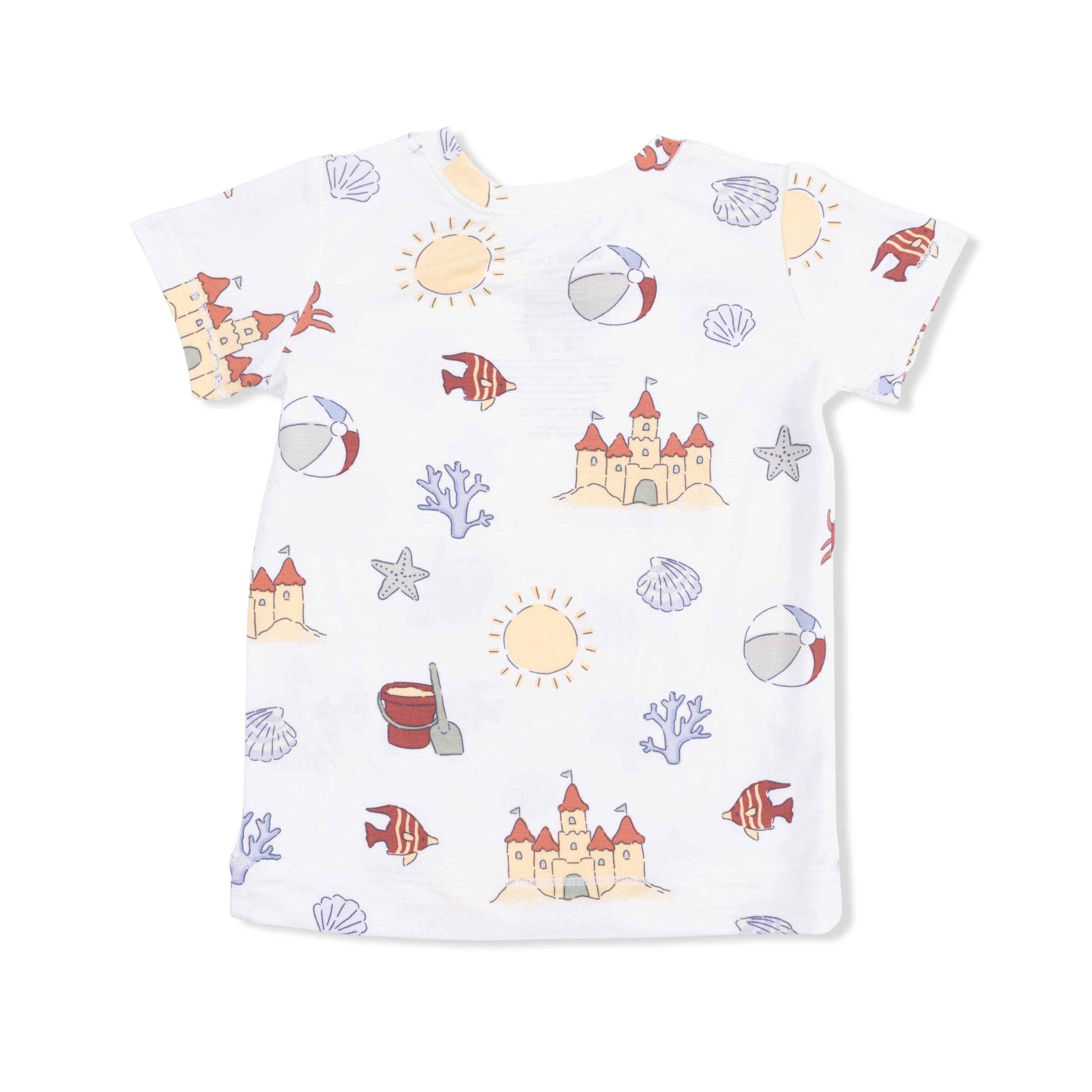 Sunny Sandcastles Loungewear Short Set *FINAL SALE*