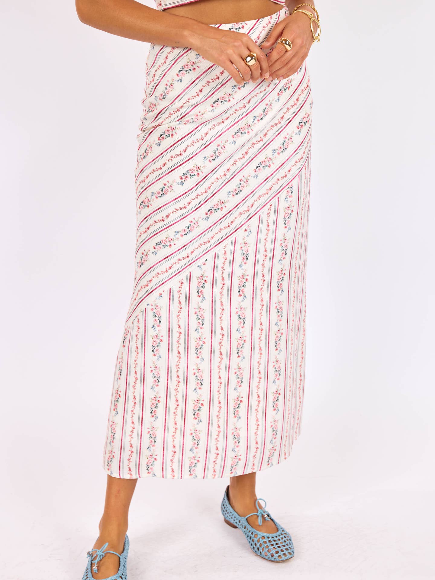 Rosebud Maxi Skirt