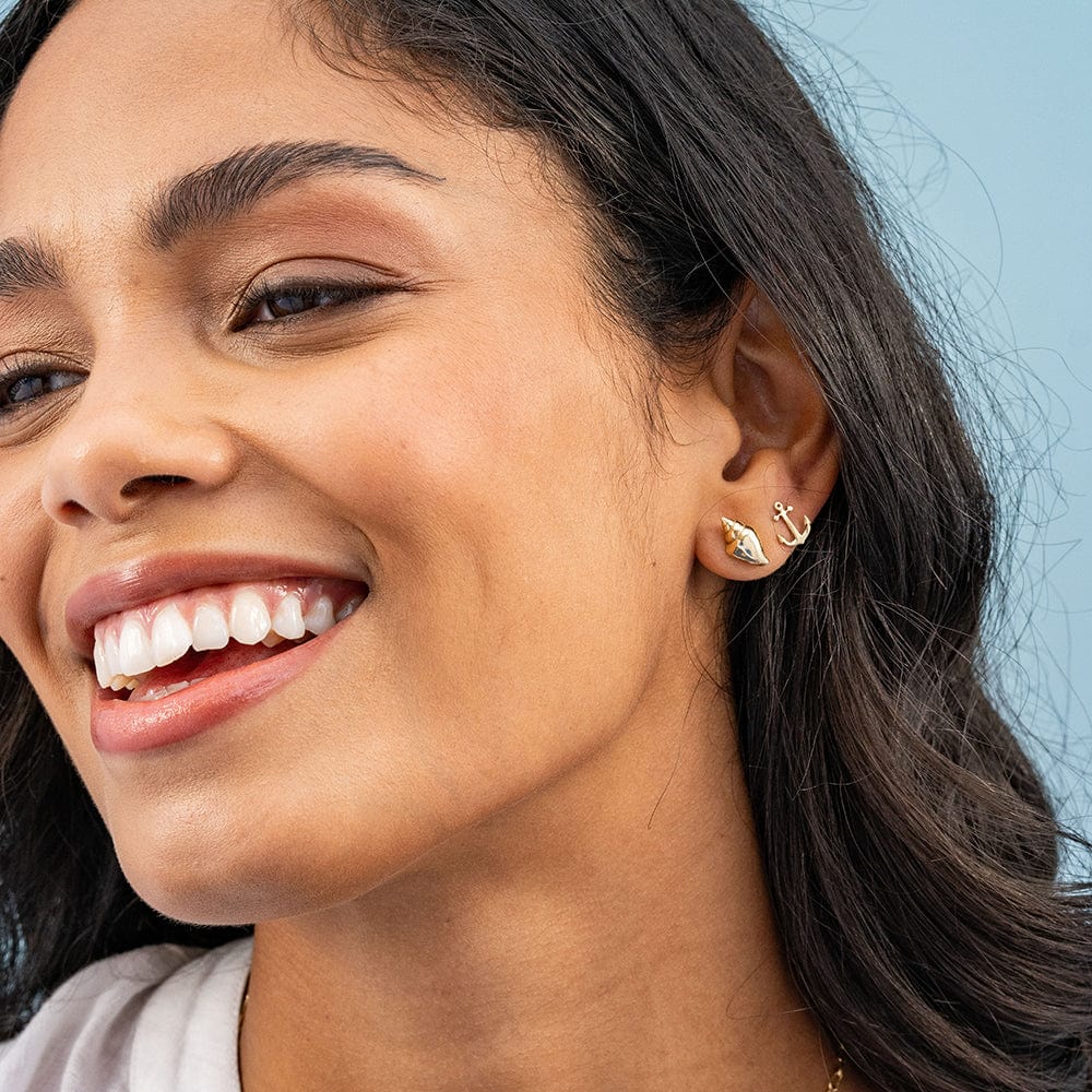 Alice Anchor Earrings