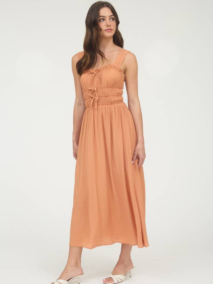 Fall Sunset Midi Dress