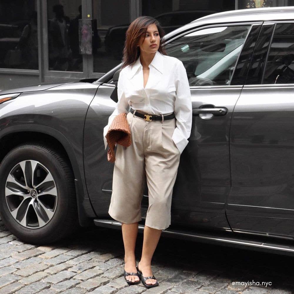 Johanna Large Vegan Shoulder Bag - Saddle