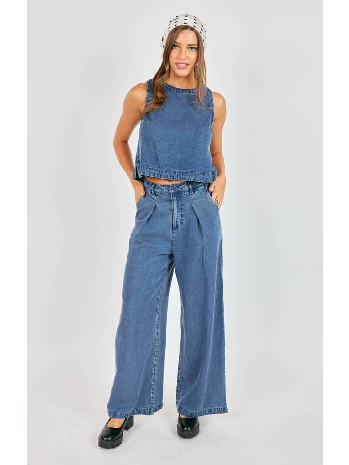 It's Pouring Sleeveless Top