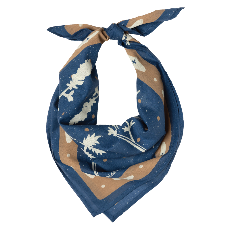 Kickin' Up Dust Cotton Voile Bandana